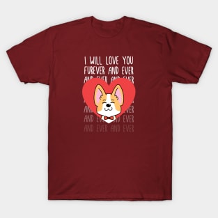 Furever Valentine Love Puppy Pun T-Shirt